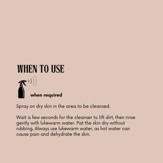 NO TOUCH SPRAY CLEANSER